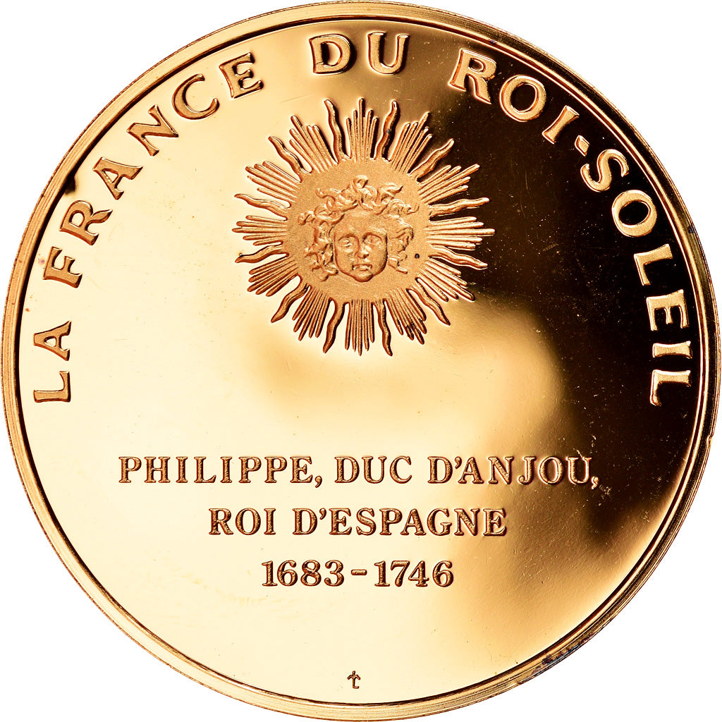Francia, medaglia, Philippe Duc d'Anjou, La France du Roi Soleil, SPL, Vermeil