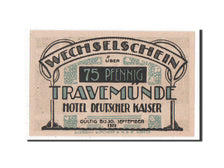 Banknote, Germany, Lübeck, 75 Pfennig, 1922, UNC(65-70), Mehl:1336.1a