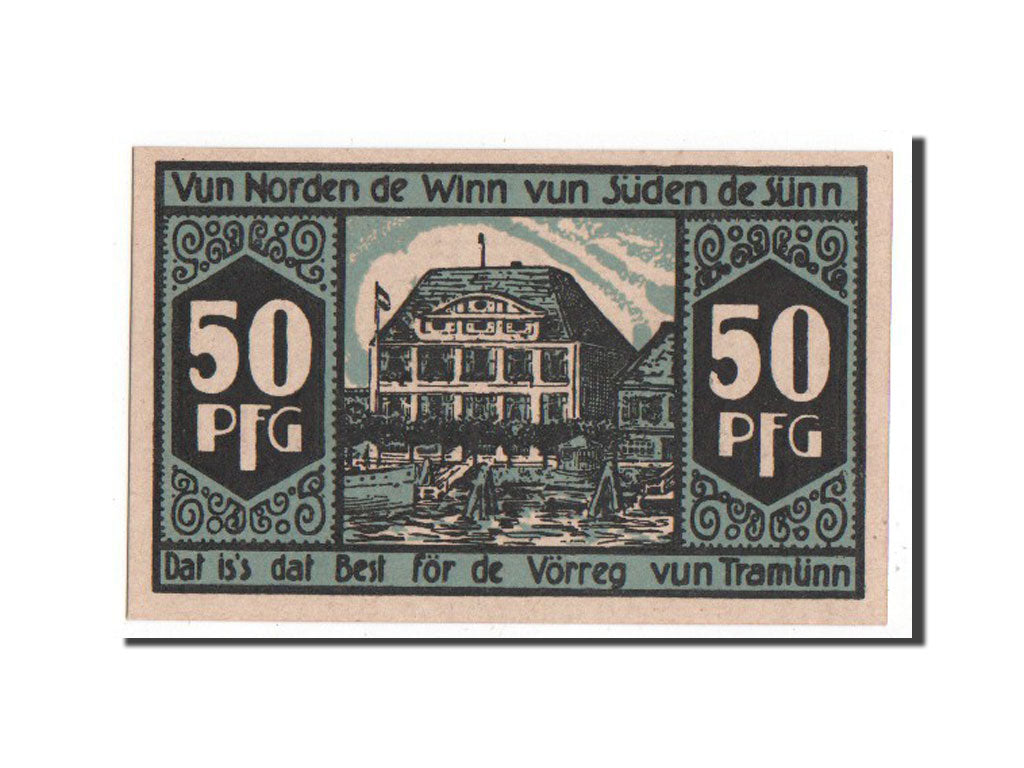 Germany, Lübeck, 50 Pfennig, 1922, UNC(65-70), Mehl #1336.1b