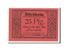 Banknote, Germany, Stockheim Gemeinde, 25 Pfennig, 1922, UNC(65-70), Mehl:1272.2