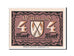 Germany, Hannover, 4 Mark, 1922, UNC(63), Mehl #1447.2