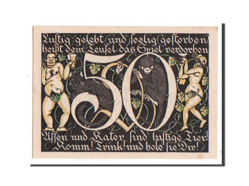 Germany, Schleswig-Holstein, 50 Pfennig, UNC(63), 16791, Mehl #1161.1