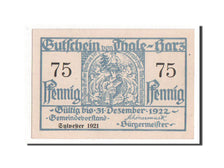 Banconote, Germania, Thale a.Harz Stadt, 75 Pfennig, 1921, SPL, Mehl:1320.22
