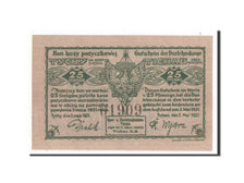 Germany, Polnisch Oberschlesien, 25 Pfennig, 1921, UNC(63), 01909, Mehl #1322.1a