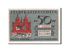 Banknote, Germany, Provinz Sachsen, 50 Pfennig, 1920, UNC(63), Mehl:1443.1