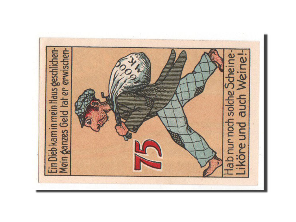 Germany, Schmolln, 75 Pfennig, 1921, UNC(65-70), Mehl #1188.1