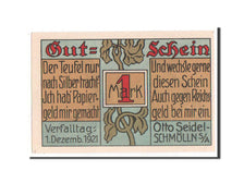 Germany, Schmolln, 1 Mark, 1921, UNC(65-70), Mehl #1188.1
