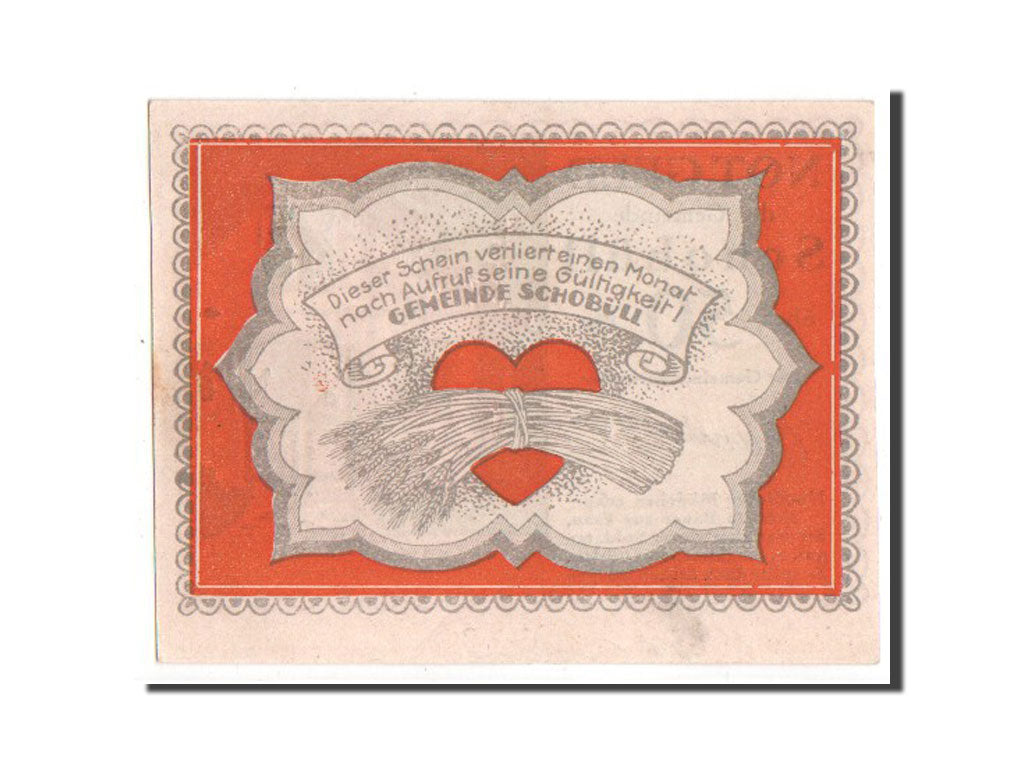 Banknote, Germany, Schobull, 50 Pfennig, 1921, UNC(63), Mehl:1194.3