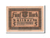 Banknote, Germany, Ratibor Stadtsparkasse, 5 Mark, 1922, UNC(63), Mehl:1100.1c
