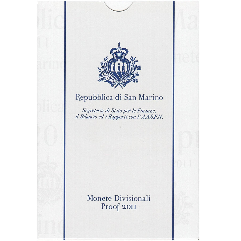 Monnaie, San Marino, Set, 2011, FDC