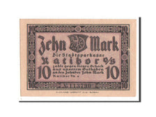 Banknote, Germany, Ratibor Stadtsparkasse, 10 Mark, 1922, UNC(63), Mehl:1100.1c