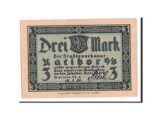Germany, Ratibor Stadtsparkasse, 3 Mark, 1922, UNC(63), 038779, Mehl #1100.1b