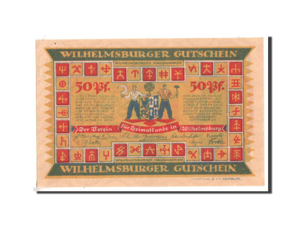 Geldschein, Deutschland, Hannover, 50 Pfennig, 1921, UNZ-, Mehl:1429.1