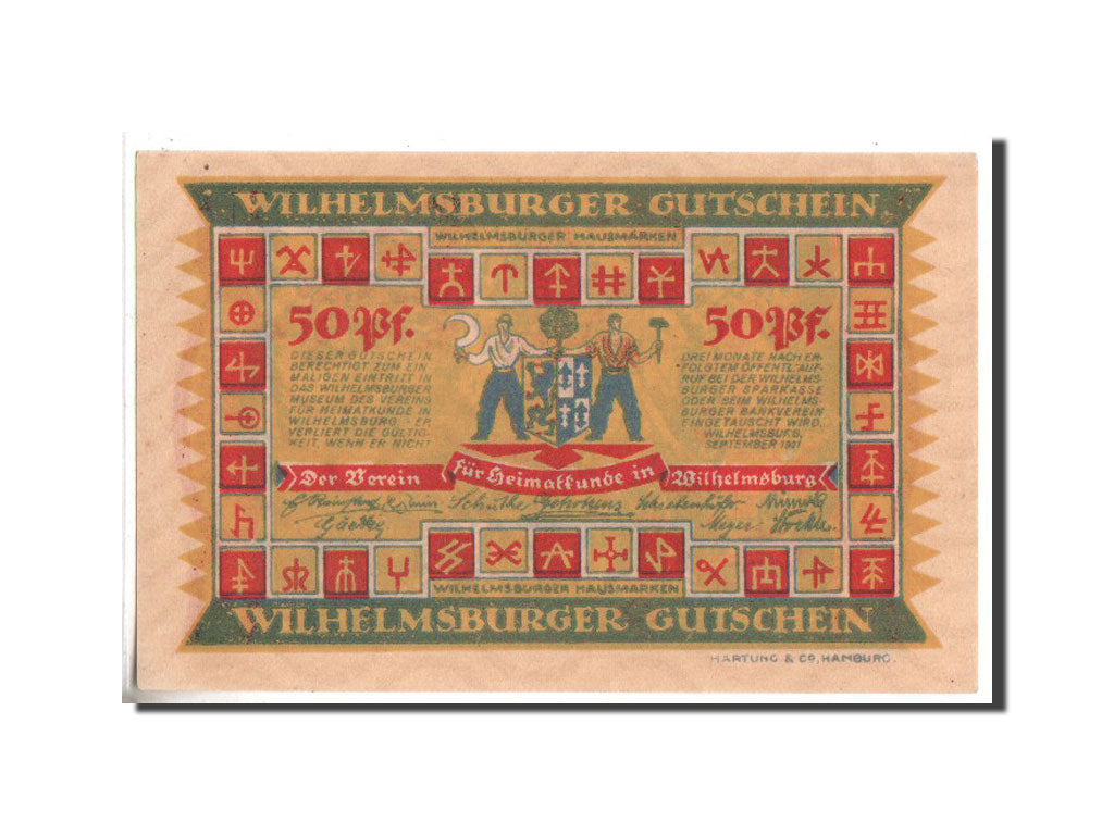 Banknote, Germany, Hannover, 50 Pfennig, 1921, UNC(63), Mehl:1429.1