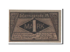 Banknote, Germany, Wernigerode Stadt, 1 Mark, 1921, UNC(63), Mehl:1408.1