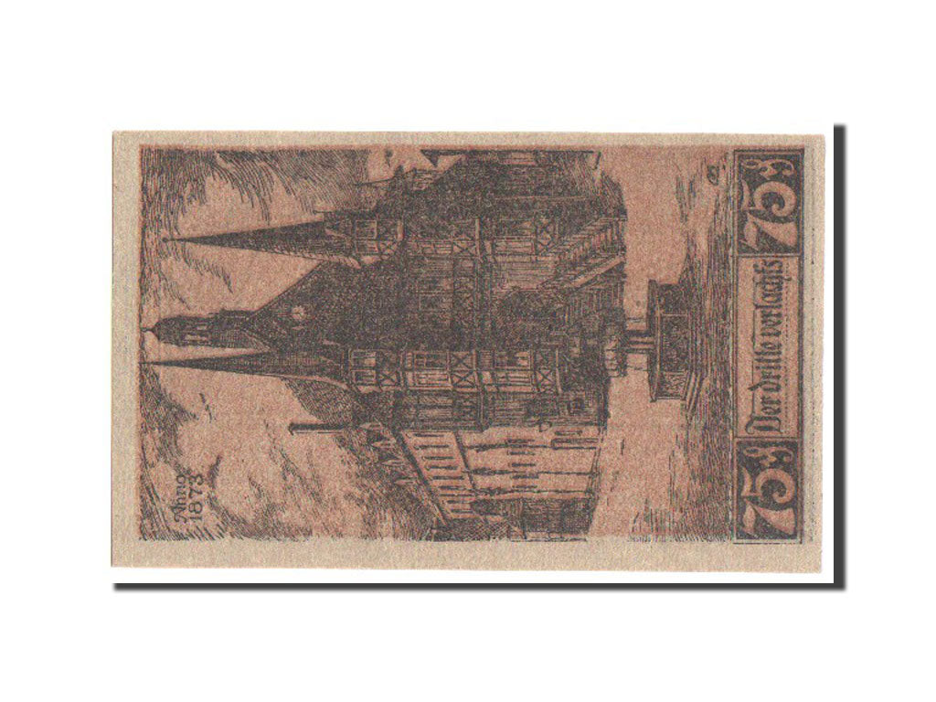 Banknote, Germany, Wernigerode Stadt, 75 Pfennig, 1921, UNC(63), Mehl:1408.1