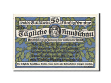 Banconote, Germania, Berlin Stadt, 50 Pfennig, 1922, SPL, Mehl:93.1