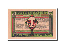 Germany, Weimar Stadt, 3/4 Mark, 1921, UNC(63), Mehl #1400.1a