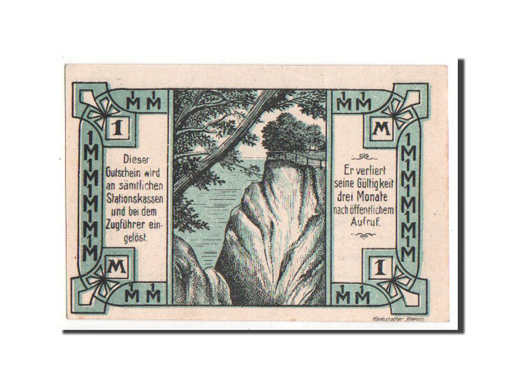 Banknote, Germany, Stettin Stadt, 1 Mark, 1921, UNC(63), Mehl:1269.1