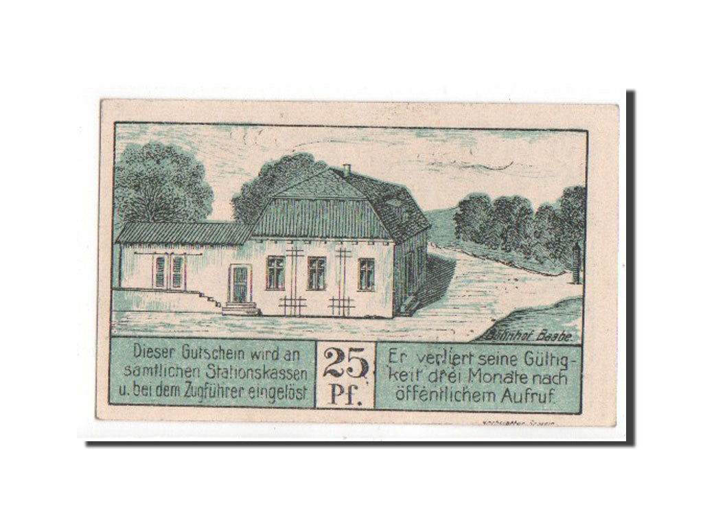 Germany, Stettin Stadt, 25 Pfennig, 1921, UNC(63), 13226, Mehl #1269.1