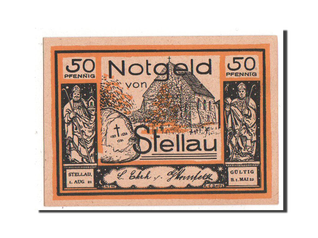 Germany, Schleswig-Holstein, 50 Pfennig, 1921, UNC(63), Mehl #1264.1b