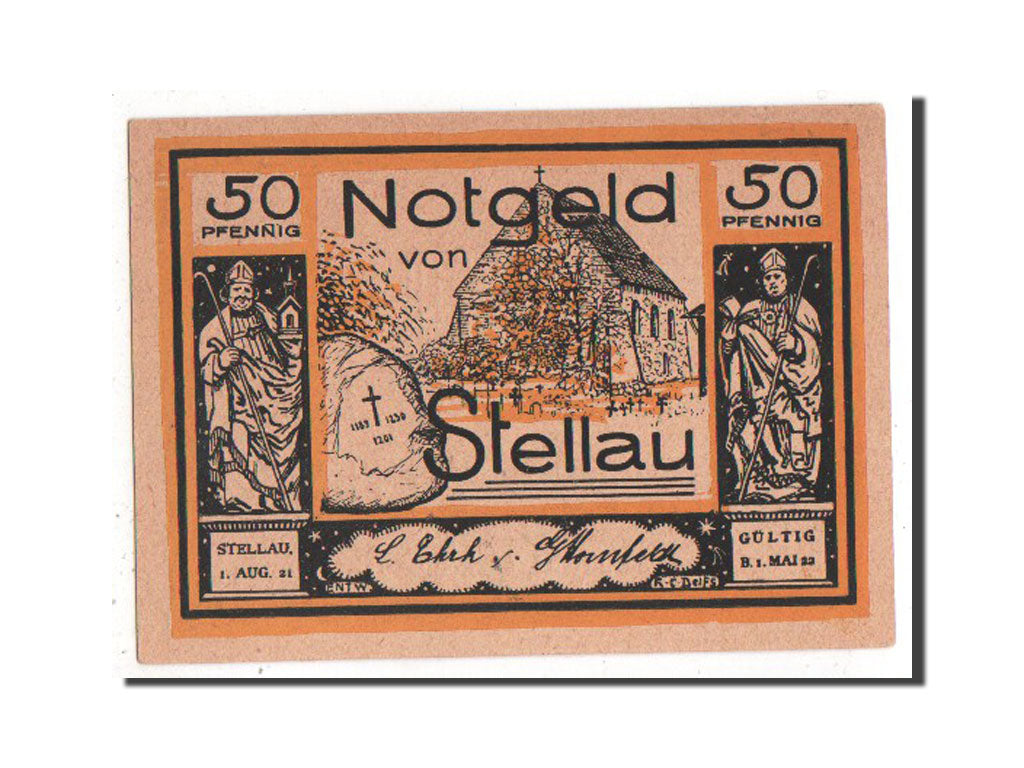 Banknote, Germany, Schleswig-Holstein, 50 Pfennig, 1921, UNC(63), Mehl:1264.1b