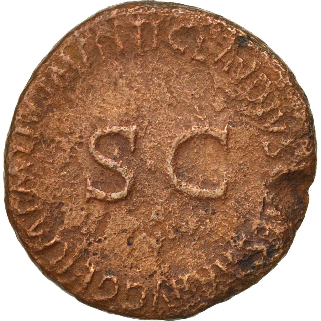 Moneta, Germanicus, As, Roma, MB, Bronzo, RIC:106