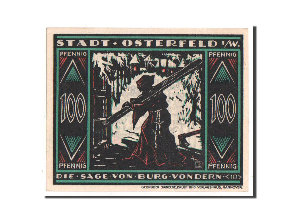 Banknote, Germany, Westfalen, 100 Pfennig, 1921, UNC(63), Mehl:1033.2