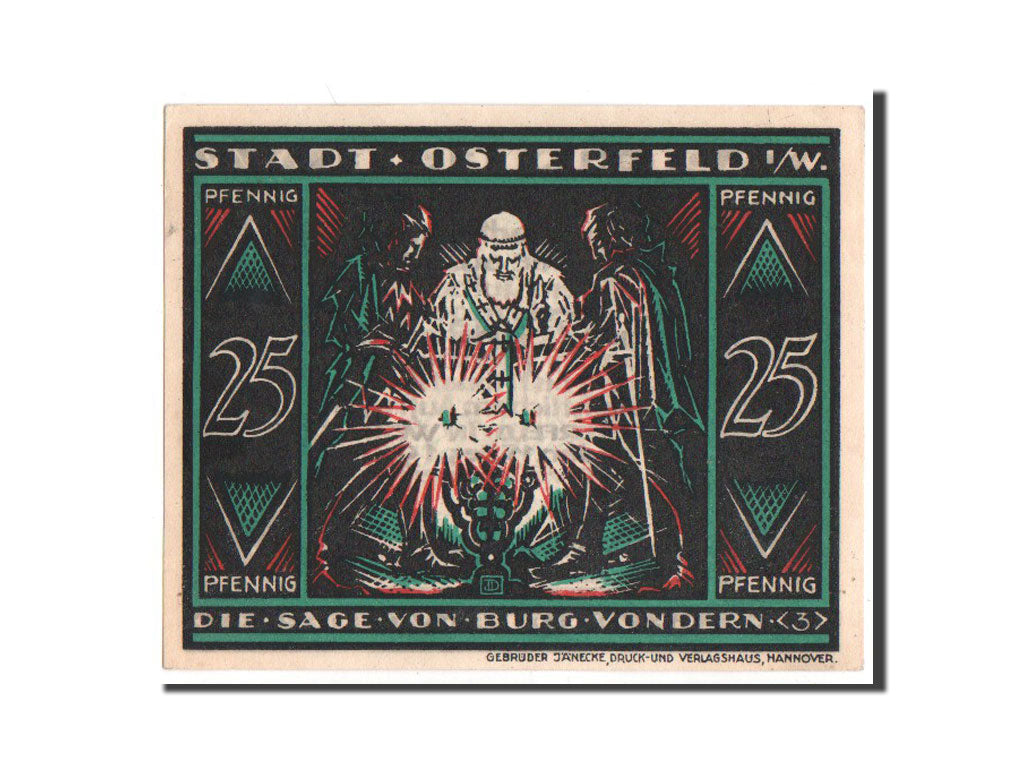 Banknote, Germany, Westfalen, 25 Pfennig, 1921, UNC(63), Mehl:1033.2