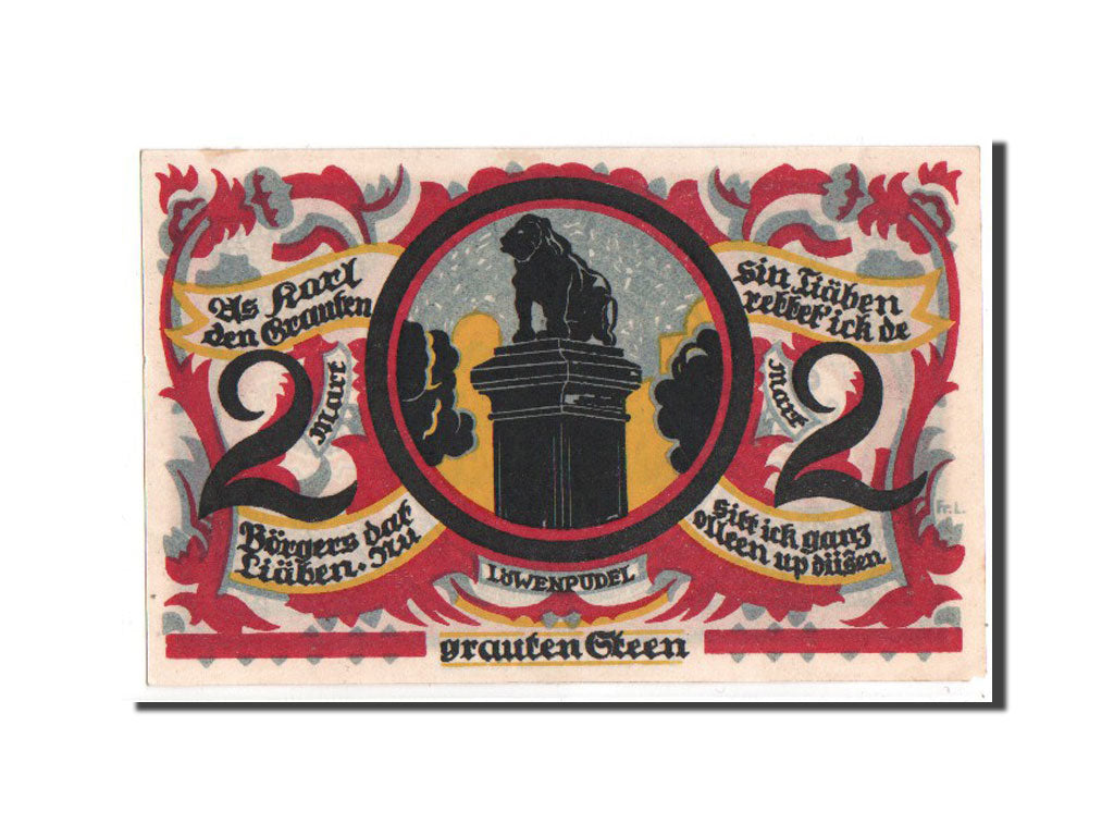 Banconote, Germania, Osnabruck, 2 Mark, 1921, SPL, Mehl:1032.1