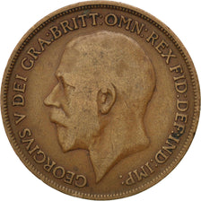 Moneta, Gran Bretagna, George V, Penny, 1915, MB, Bronzo, KM:810