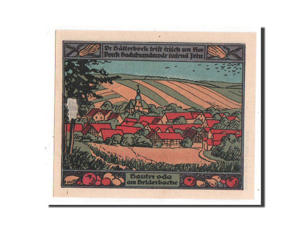 Banknote, Germany, Oberheldrungen, 50 Pfennig, 1921, UNC(65-70), Mehl:995.5