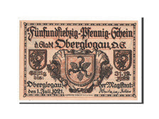 Germany, Oberglogau, 75 Pfennig, 1921, UNC(63), Mehl #994.1b
