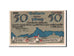 Germany, Oberammergau Gemeinde, 50 Pfennig, 1921, AU(50-53), 06260, Mehl #992.3