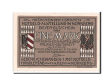 Banknote, Germany, Bayern, 1 Mark, 1921, UNC(65-70), Mehl:991.1
