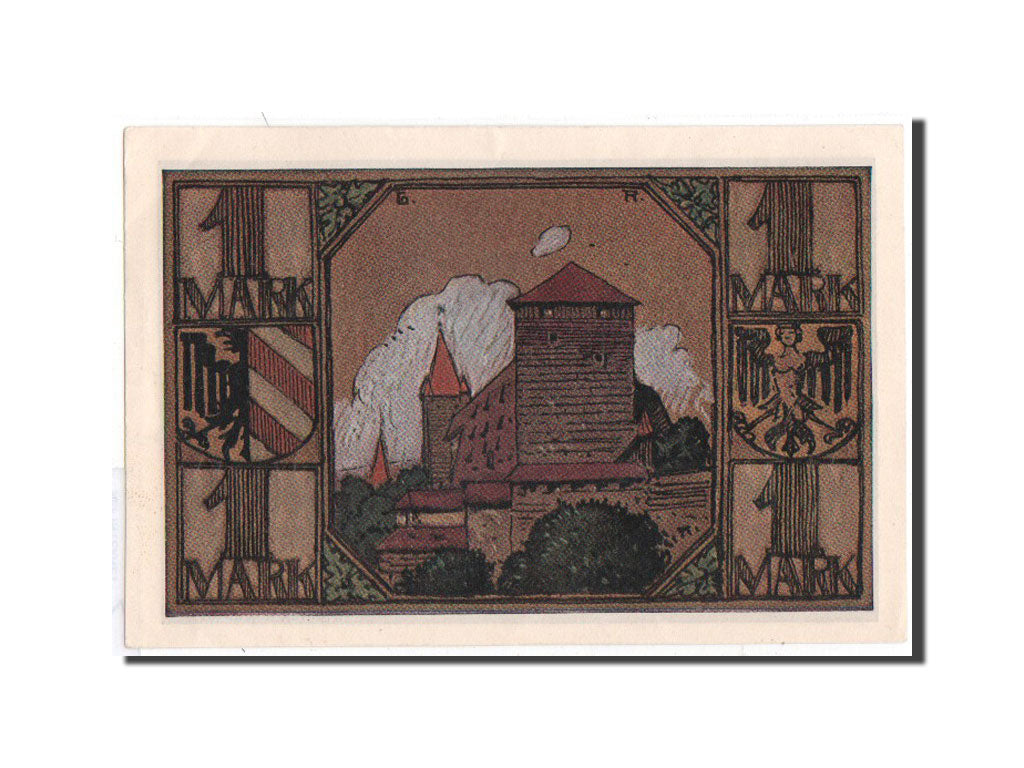 Banknote, Germany, Bayern, 1 Mark, 1921, UNC(65-70), Mehl:991.1