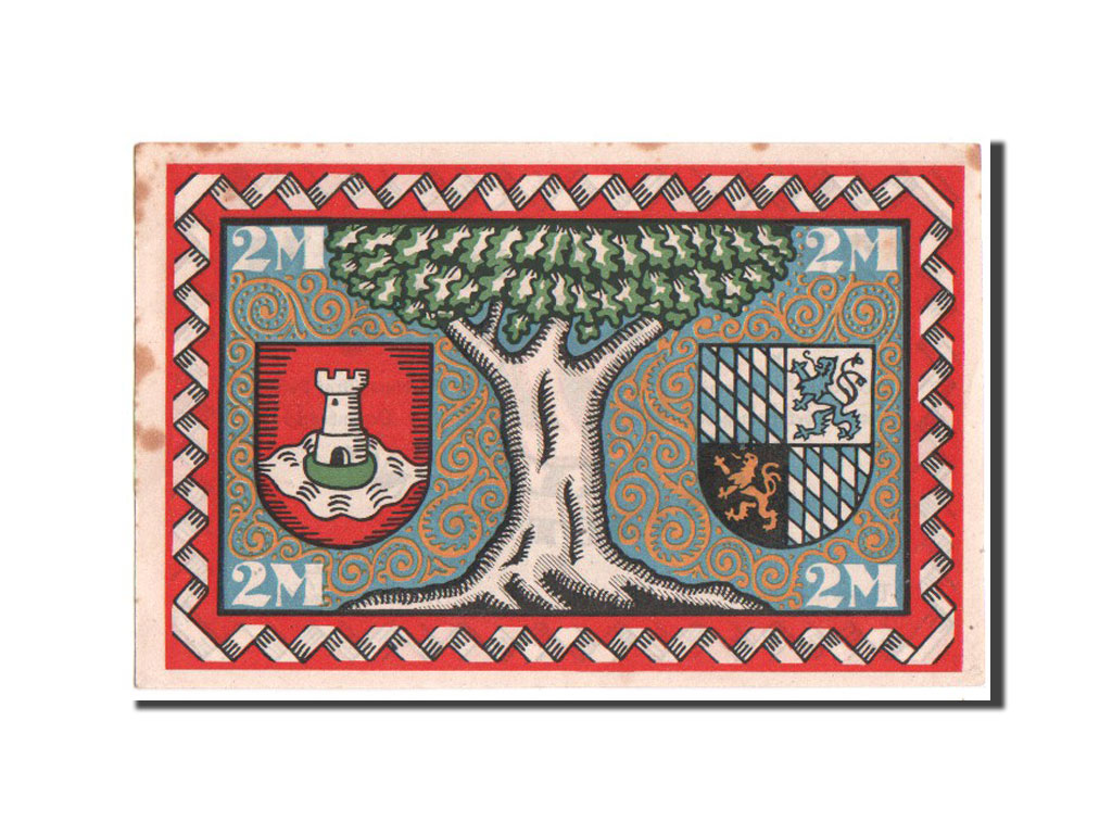 Banknote, Germany, Pasing Stadt, 2 Mark, 1918, UNC(63), Mehl:1050.2b