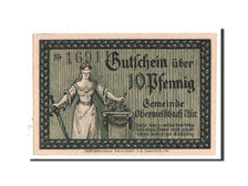 Banknote, Germany, Oberweissbach Cursdorf Deesbach und Lichtenhain, 10 Pfennig