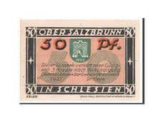 Billet, Allemagne, Ober Salzbrunn, 50 Pfennig, 1921, NEUF, Mehl:1001.1