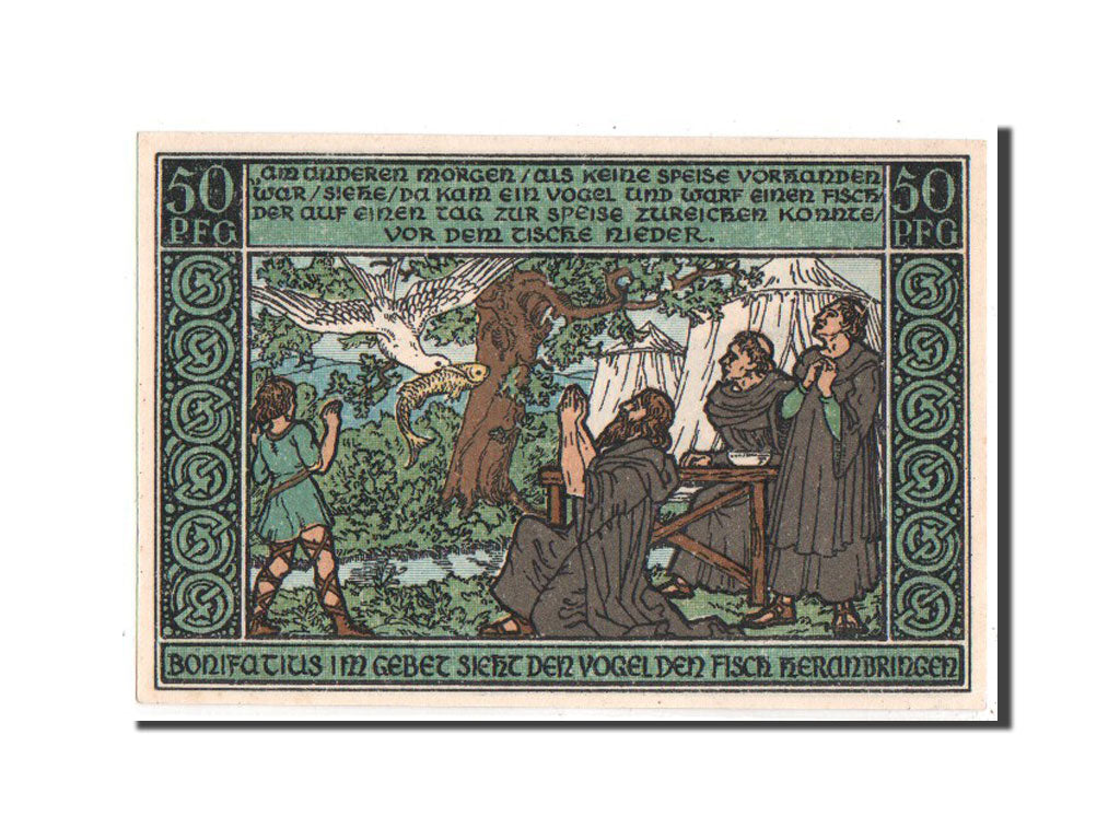 Banknote, Germany, Ohrdruf Stadt, 50 Pfennig, 1921, UNC(63), Mehl:1012.4