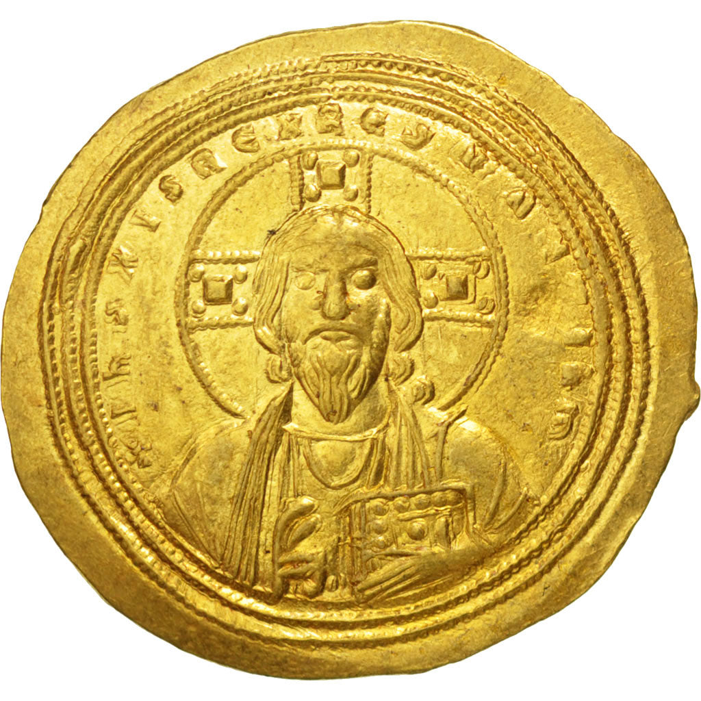 Michael IV 1034-1041, Histamenon Nomisma, Constantinople, AU(55-58), Gold, Sear.