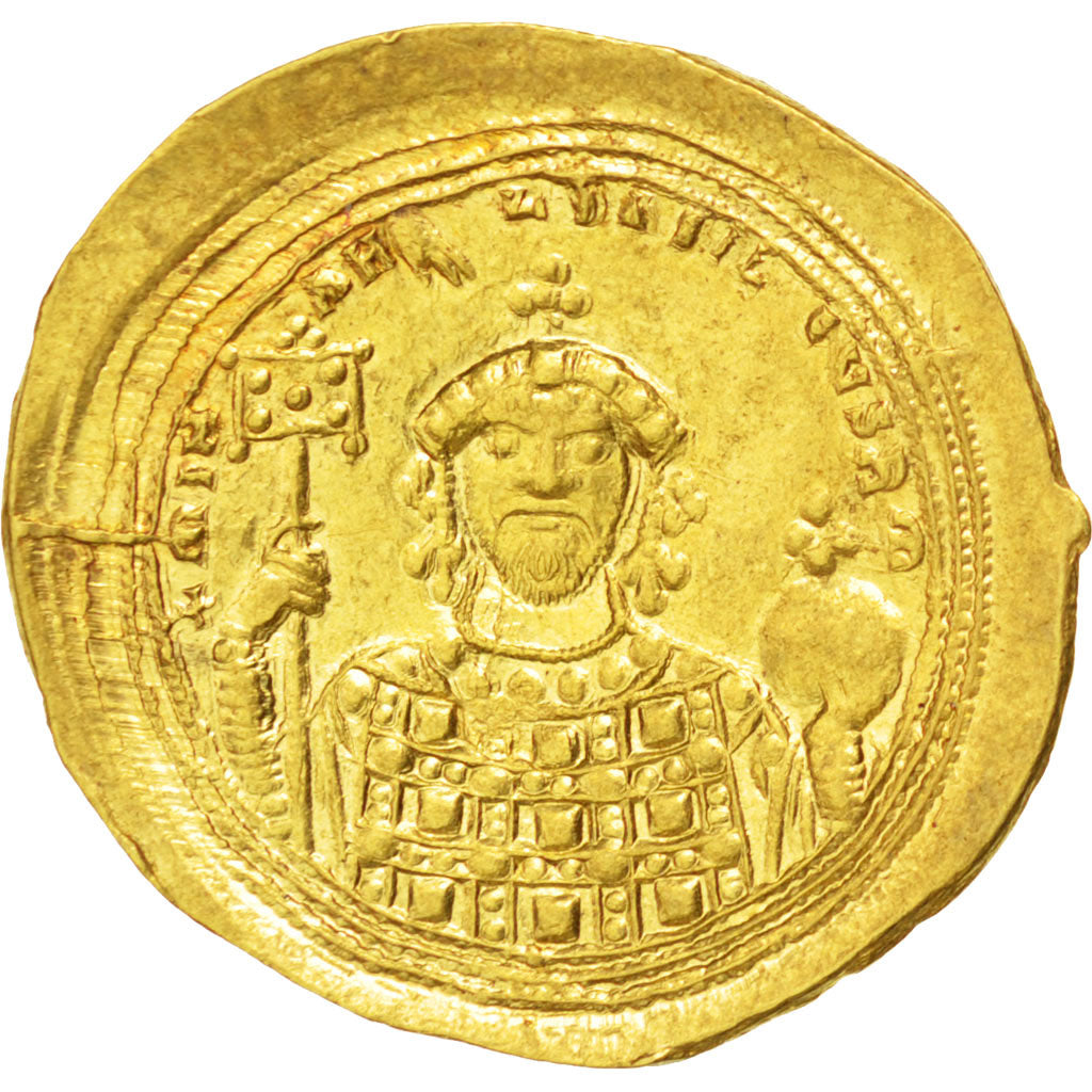 Michael IV 1034-1041, Histamenon Nomisma, Constantinople, AU(55-58), Gold, Sear.