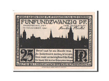 Banknote, Germany, Paderborn Stadt, 25 Pfennig, 1921, UNC(63), Mehl:1043.6