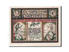 Germany, Paderborn Stadt, 2 Mark, 1921, UNC(63), Mehl #1043.2