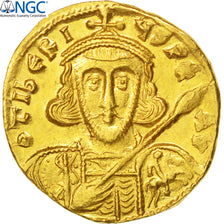 Tiberius III 698-705, Solidus, Constantinople, graded, NGC, MS, 3923421-007,...