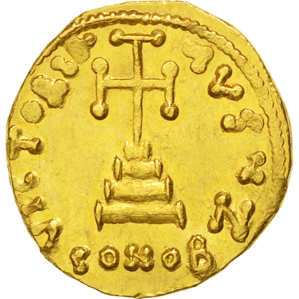 Tiberius III 698-705, Solidus, Constantinople, graded, NGC, MS, 3923421-007,...