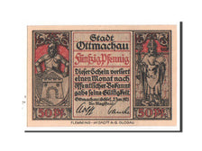 Germany, Ottmachau Stadt, 50 Pfennig, 1921, UNC(63), Mehl #1040.1