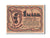 Biljet, Duitsland, Oldenburg, 1 Mark, 1922, SUP, Mehl:1018.1