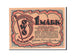 Banknote, Germany, Oldenburg, 1 Mark, 1922, AU(55-58), Mehl:1018.1