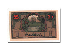 Banknote, Germany, Arolsen, 25 Pfennig, 1921, UNC(65-70), Mehl:44.1a